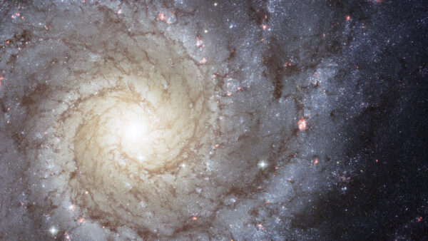 Wallpaper Galaxy, Glistening, Desktop, Spiral, With, Brown
