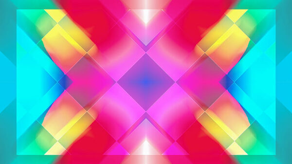 Wallpaper Colorful, Digital, Dark, Trippy, Psychedelic, Cubes, Art