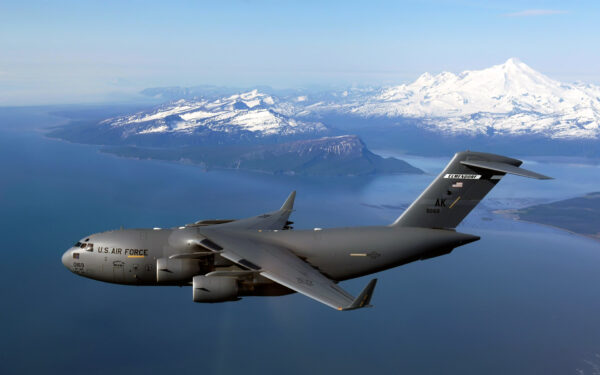 Wallpaper Over, Alaska, Globemaster