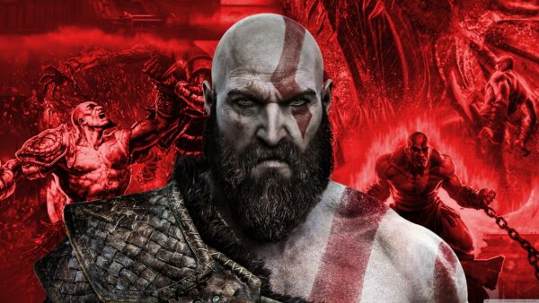 Wallpaper War, God, Kratos