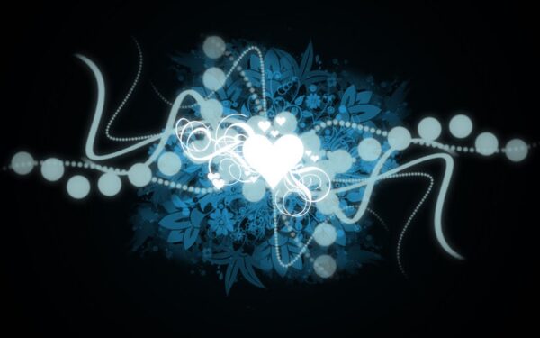 Wallpaper Universe, Heart, Shaped, Widescreen