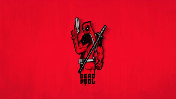 Wallpaper Minimal, Deadpool