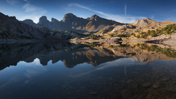 Wallpaper National, Park, Mercantour, Lake