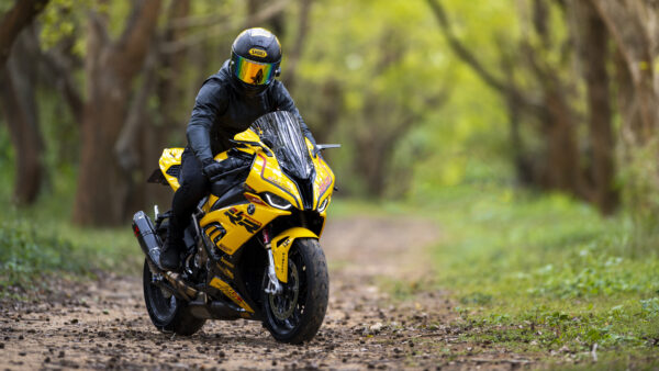 Wallpaper Motorcycle, Bmw, Yellow, S1000RR, Bike, Black