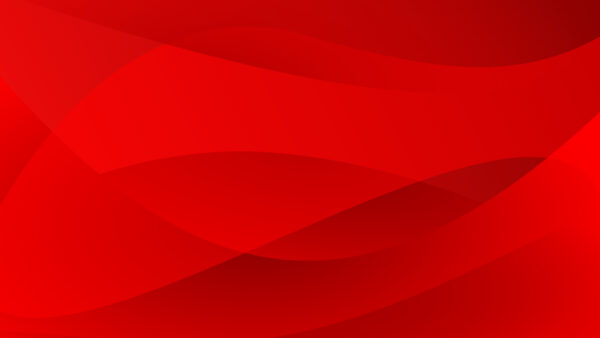Wallpaper Desktop, With, Aesthetic, Curves, Red