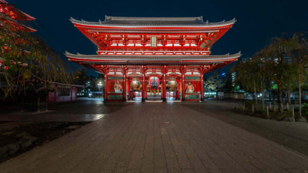 Wallpaper Temple, Desktop, Japanese, Buddhist, Senso-Ji