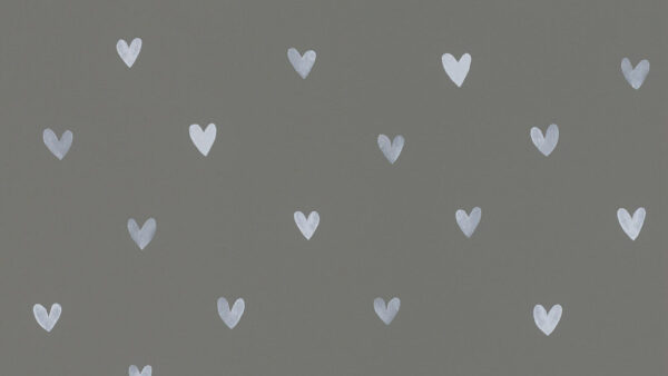 Wallpaper White, WALL, Shapes, Desktop, Gray, Heart