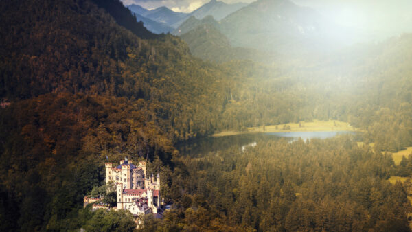 Wallpaper Castle, Desktop, Bavaria, Hohenschwangau, Travel
