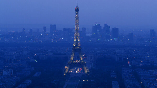 Wallpaper Evening, Travel, Desktop, Paris, Eiffel, Fog, Cityscape, During, Tower, And, With