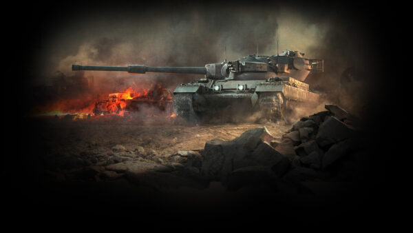 Wallpaper Tanks, Fire, Games, World, Background, With, (2), Desktop, And, Smoke