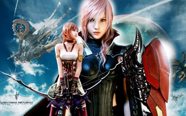 Wallpaper Lightning, Fantasy, Final, XIII, Returns