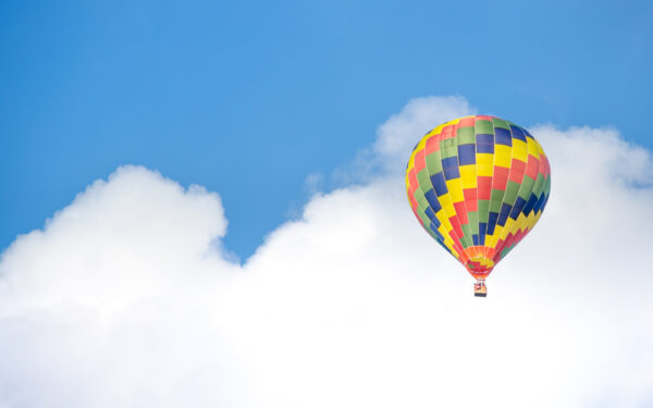 Wallpaper Clouds, Air, Balloon, Ride, Sky, Hot