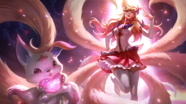 Wallpaper Legends, Ahri, League