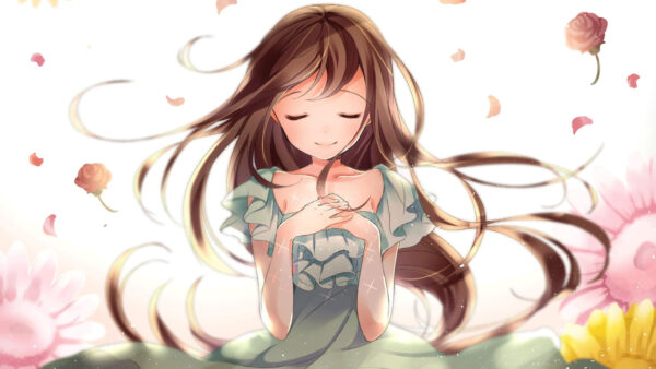 Wallpaper Anime, Girl, Beautiful