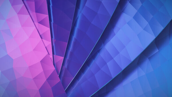 Wallpaper Mobile, Desktop, Stripes, Shades, Blue, Lines, Purple, Abstract