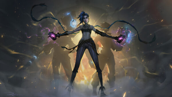 Wallpaper Arcane, Jinx