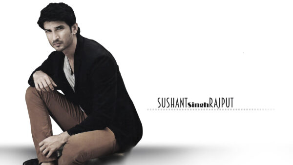 Wallpaper Floor, White, Wearing, Dress, Background, Singh, Sitting, Desktop, Sushant, Rajput, Brown, Black