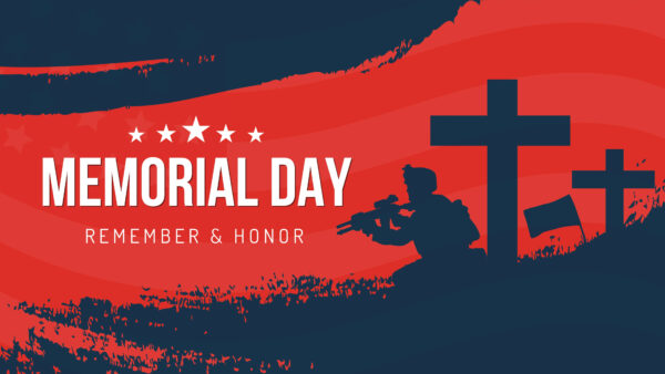 Wallpaper Soldier, Black, Background, Red, Remember, Memorial, Day, Cross, Honor