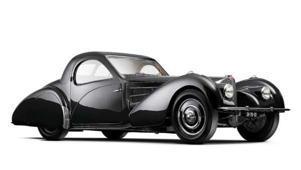 Wallpaper Car, Tourer, Cars, 57S, Bugatti, Grand, Black, Type, Coupe