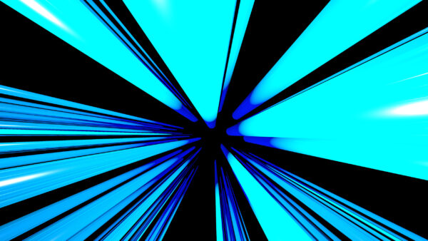 Wallpaper Blue, Ligths, Abstract, Black, Art, CGI, Digital