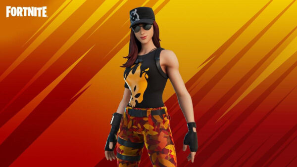 Wallpaper Aspen, Skin, Fortnite