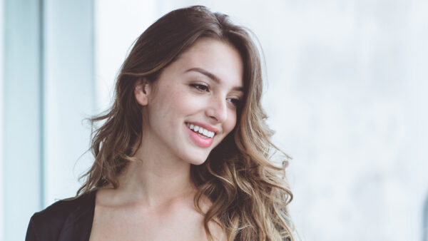 Wallpaper Smiley, Dress, Black, Girls, Girl, Model, Wearing