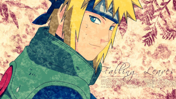 Wallpaper Naruto, Namikaze, Minato, Blue, Eyes, Yellow, Hair