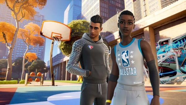 Wallpaper NBA, Skin, Players, Fortnite