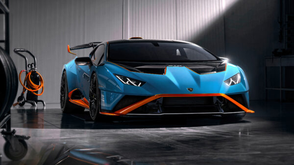 Wallpaper Desktop, 2021, Huracan, Lamborghini, STO, Cars