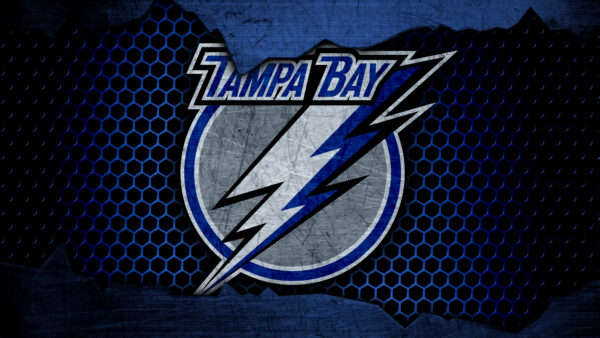 Wallpaper Basketball, Lightning, Sports, Blue, Logo, Background, Tampa, Desktop, Bay, Heptagon, NHL