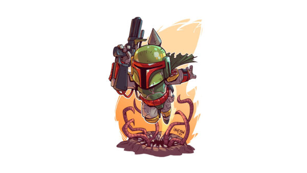 Wallpaper Boba, Fett, Cartoon, Desktop, Picture