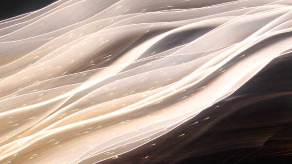 Wallpaper Abstract, White, Waves