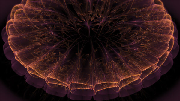 Wallpaper Glare, Desktop, Purple, Abstract, Fractal, Abstraction, Mobile, Light