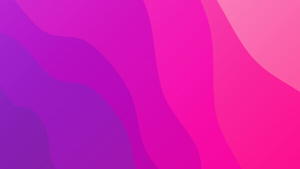 Wallpaper Waves, Pink, Abstract, Purple