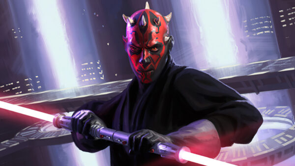 Wallpaper Darth, Star, Lightsaber, Maul, Wars