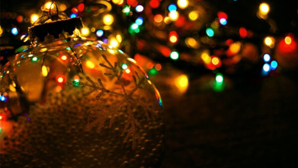 Wallpaper Christmas, Decoration, Desktop, Ball, Light