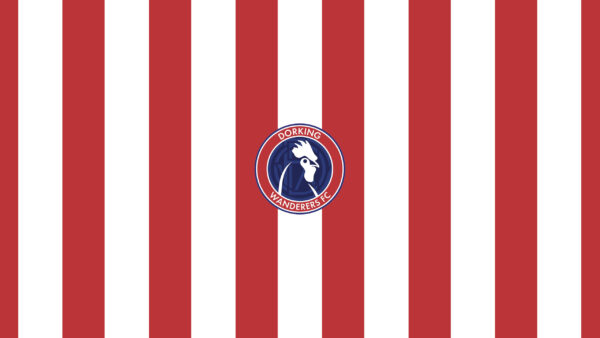 Wallpaper F.C, Background, Lines, Emblem, Wanderers, Dorking, Logo, White, Red, Soccer