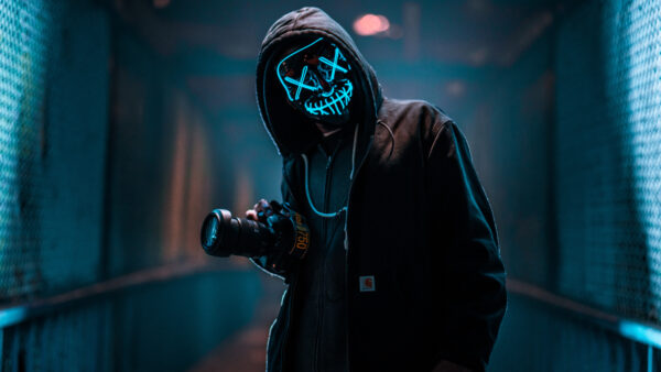 Wallpaper Photograper, LED, Purge, Mask