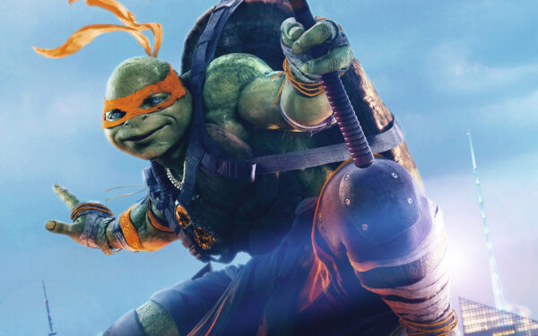Wallpaper Out, TMNT, Shadows, Michelangelo, The