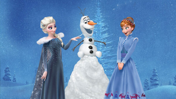 Wallpaper Elsa, Olafs, Frozen, Adventure, Anna