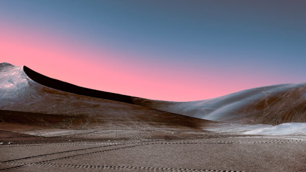Wallpaper Neon, Desert