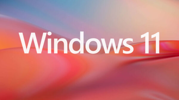Wallpaper Logo, Glare, Windows, Texture, Pink, Orange