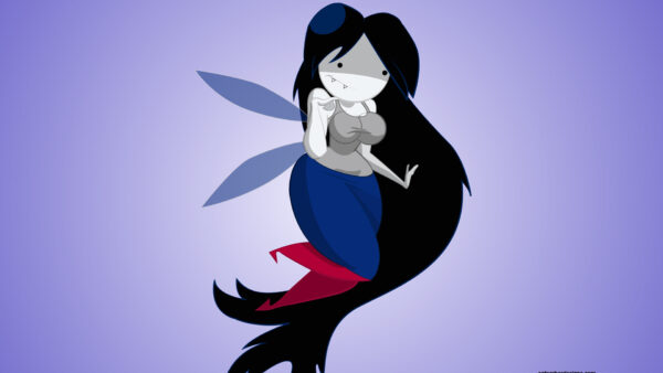 Wallpaper Time, Marceline, Adventure, Light, Purple, Background