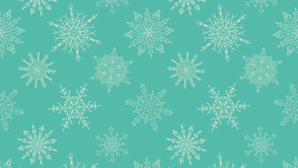 Wallpaper Mobile, Pattern, Desktop, Artistic, Snowflake, White
