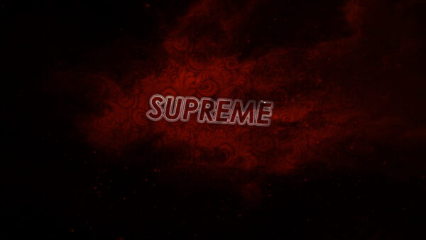 Wallpaper Background, Red, Supreme, Black