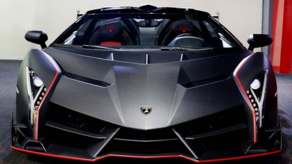 Wallpaper Black, Lamborghini, View, Car, Closeup