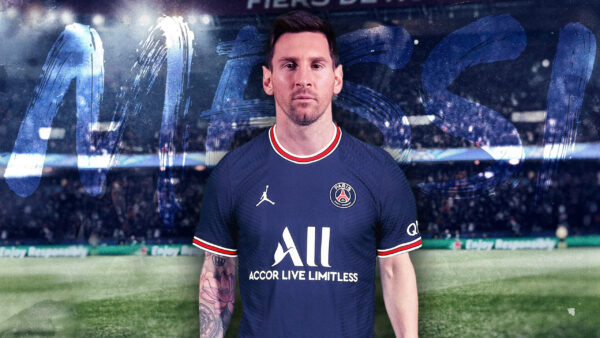 Wallpaper Blue, Stadium, Wearing, Lionel, Messi, Background, Dress, Sports, Standing