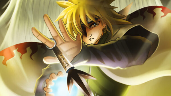 Wallpaper Namikaze, Yellow, Naruto, Minato, Hair