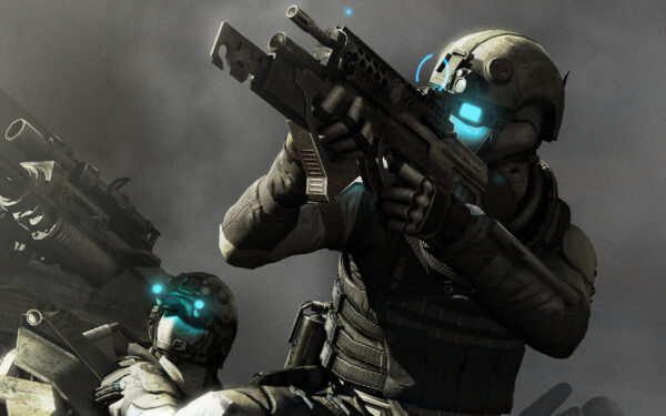 Wallpaper Ghost, Soldier, Concept, Future, Recon