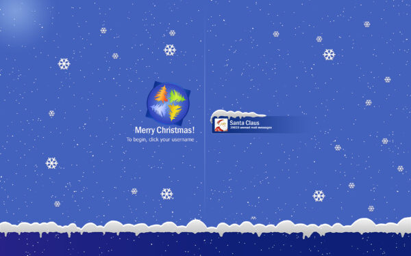 Wallpaper Login, Christmas